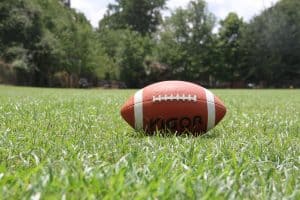 Football Signed by Coach Harbaugh