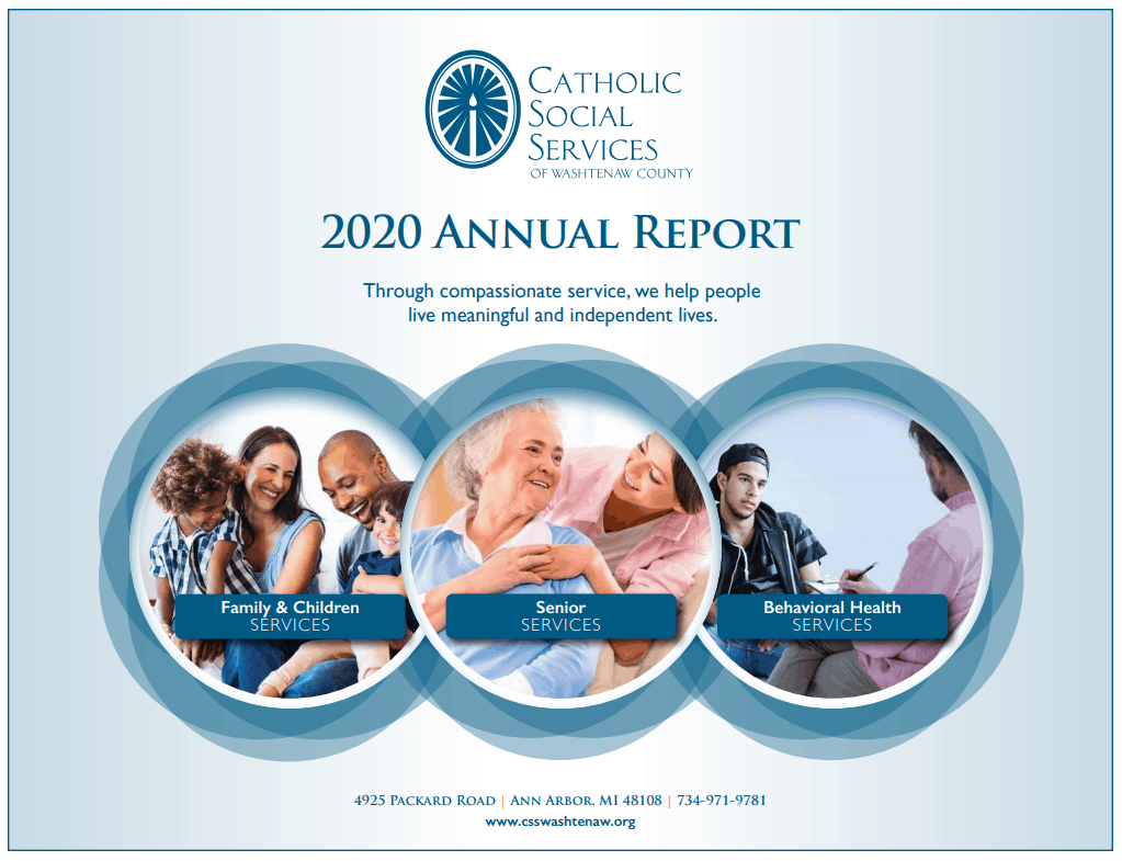 Click image to open PDF of CSSW's 2020 Annual Report